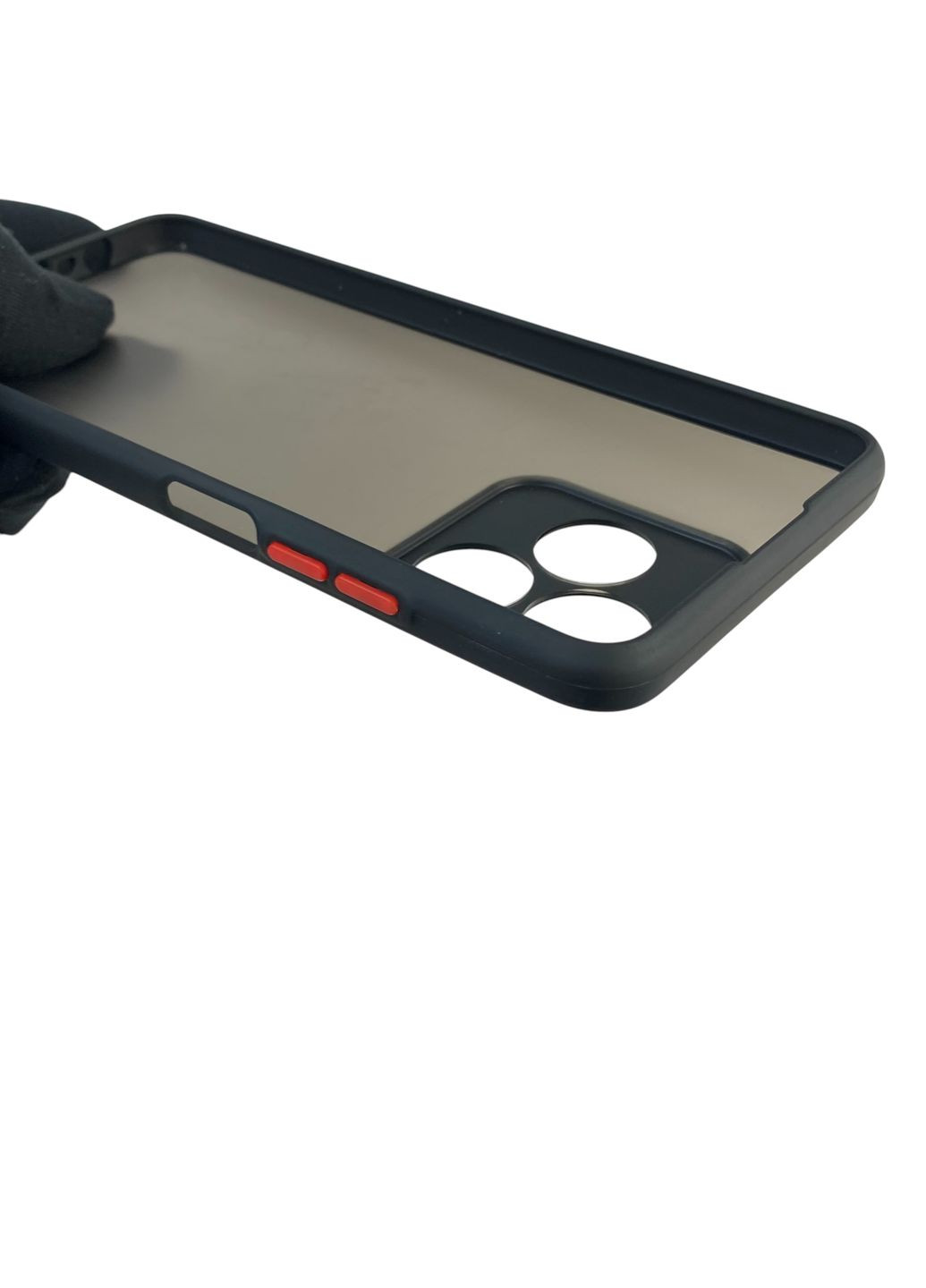 Чехол для телефона C53 с 3D принтом патриотическим с высокими бортами на реалми с53 черный Realme (366387425)