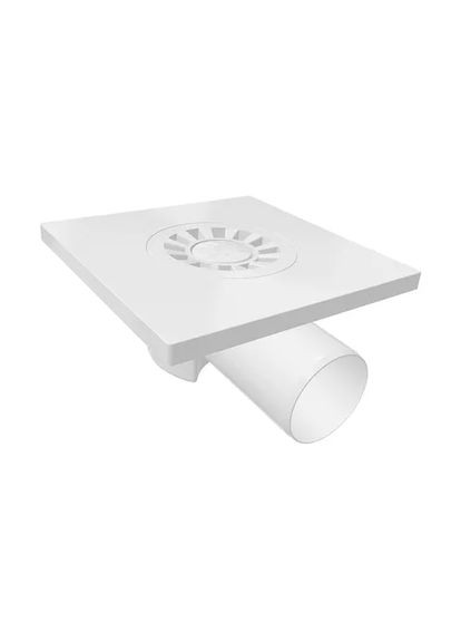 Трап сантехнический пластиковый 15*15 боковой д50 Nova (370607593)