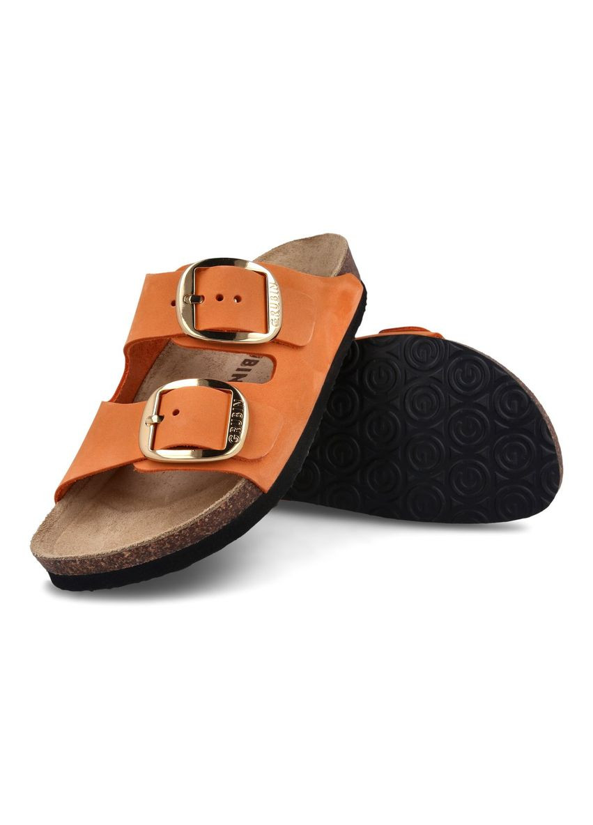 Оранжевые шлепанцы ортопедические женские kasmir, (арт. gr-319361) ораженный ( ) Grubin