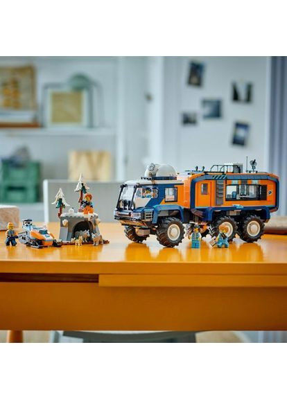 Конструктор City Арктический исследовательский грузовик с научной лабораторией 1064 детали () Lego 60471 (367019921)