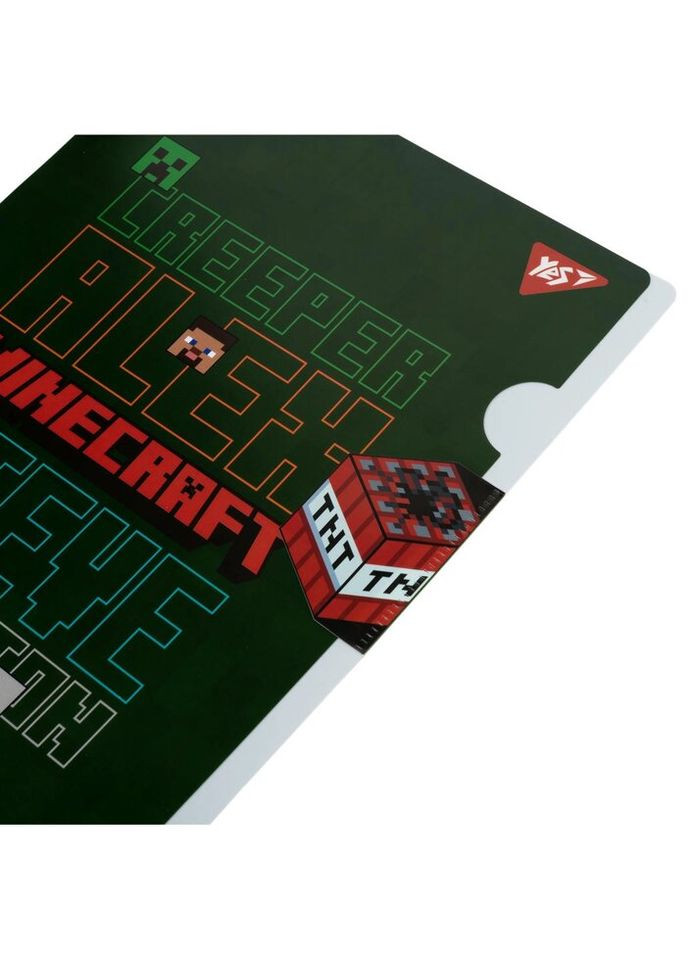 Папка-уголок с клапаном A4 Minecraft 492107 Yes (328391837)