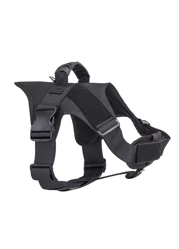 Шлейка для собак K9, тактический жилет с ручкой, Черный S (50-65 см) Patrol (308863021)