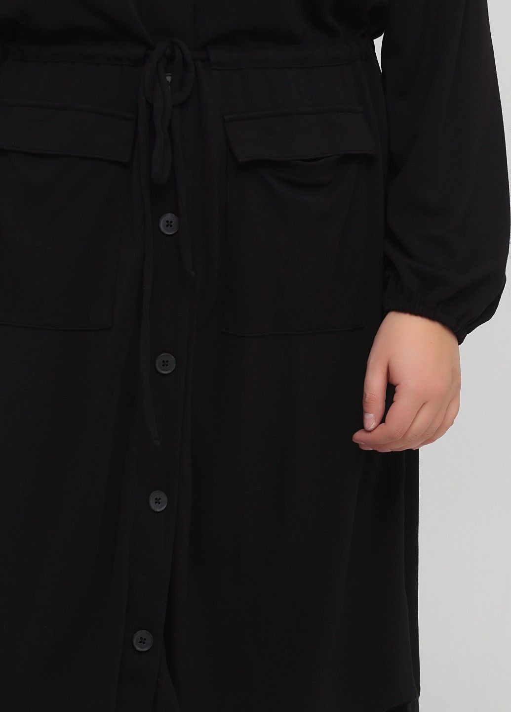 Чорна кежуал сукня Old Navy однотонна