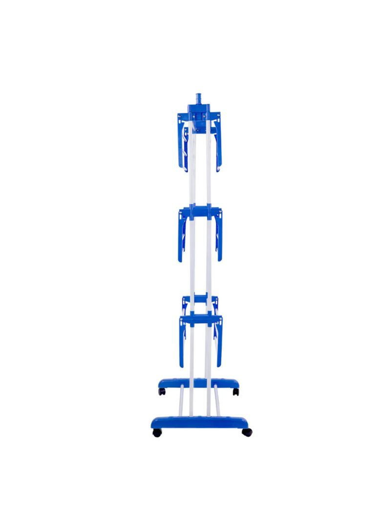 Складная многоярусная сушилка для белья на колесах Garment Rack, нагрузка до 50 кг (172×73×64 см) No Brand (373220967)