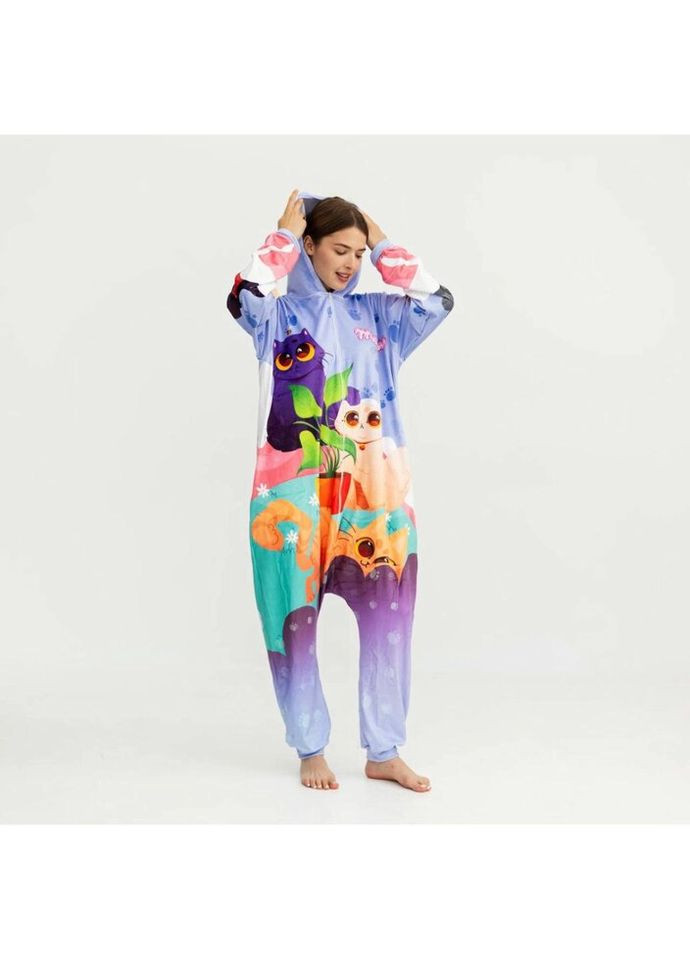 Кігурумі для дорослих Oversize 3D Котики Meow 3809_3_176 17189 176 см FlexDress (336022345)