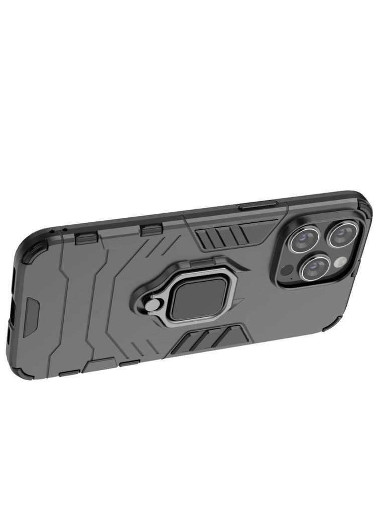 Чехол бампер Ring Armor для Apple iPhone 13 Pro Max Black Primolux (272107562)