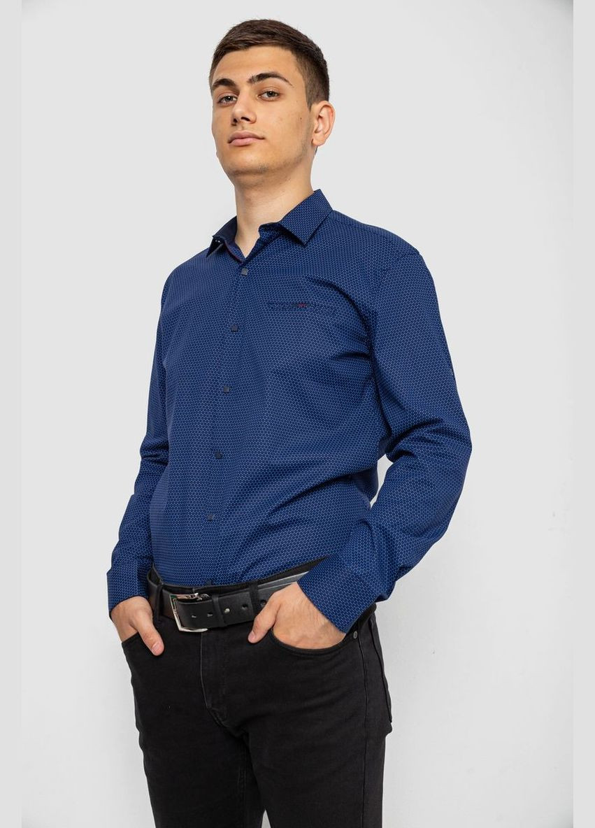 Темно-синяя рубашка Ager