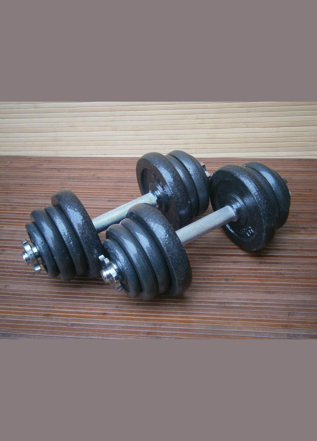 Гантели 2 шт по 12,5 кг разборные стальные Sport Lux 25 кг/33 см/25 мм No Brand (331157848)