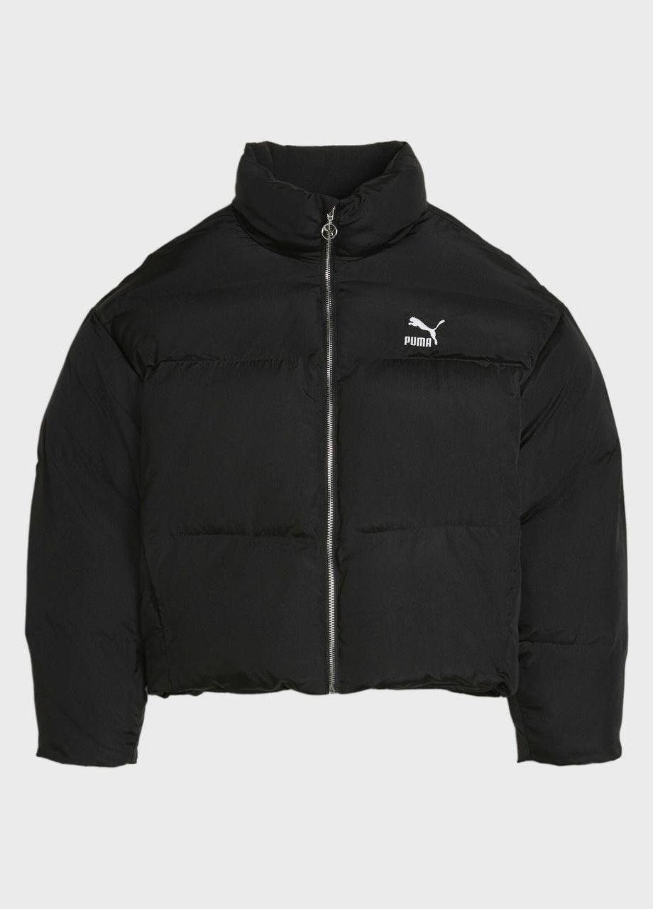 Черная куртка женская Puma classics oversized women’s puffer jacket