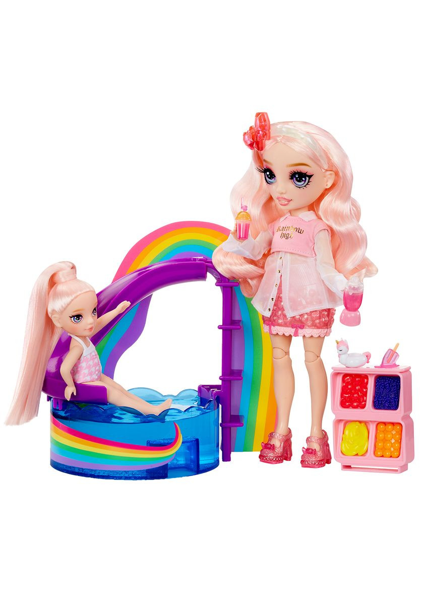 Ігровий набір з лялькою Веселкове свято в басейні Rainbow High (358649350)