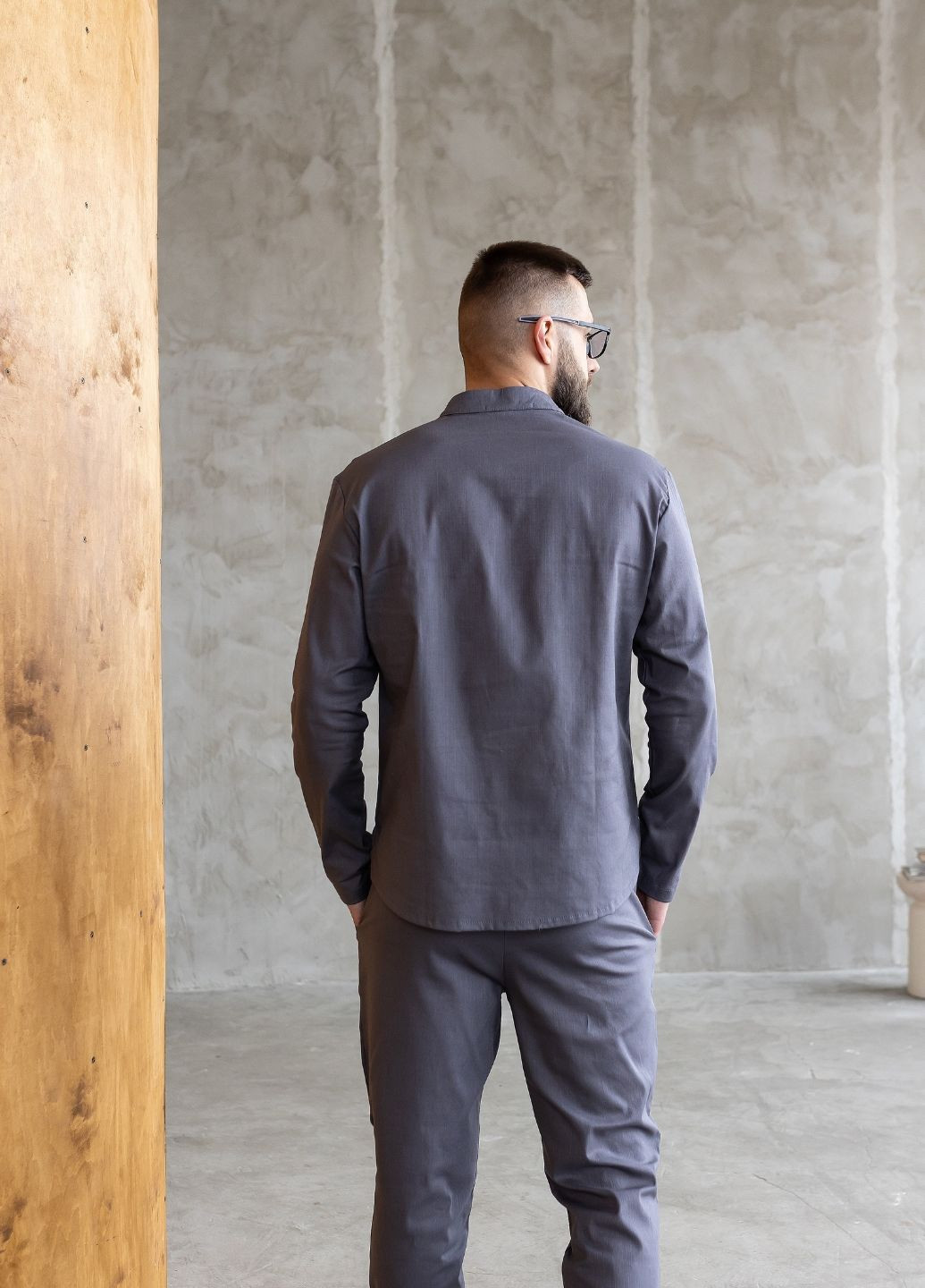 Сорочка з льону MonsterBrand (326673224)