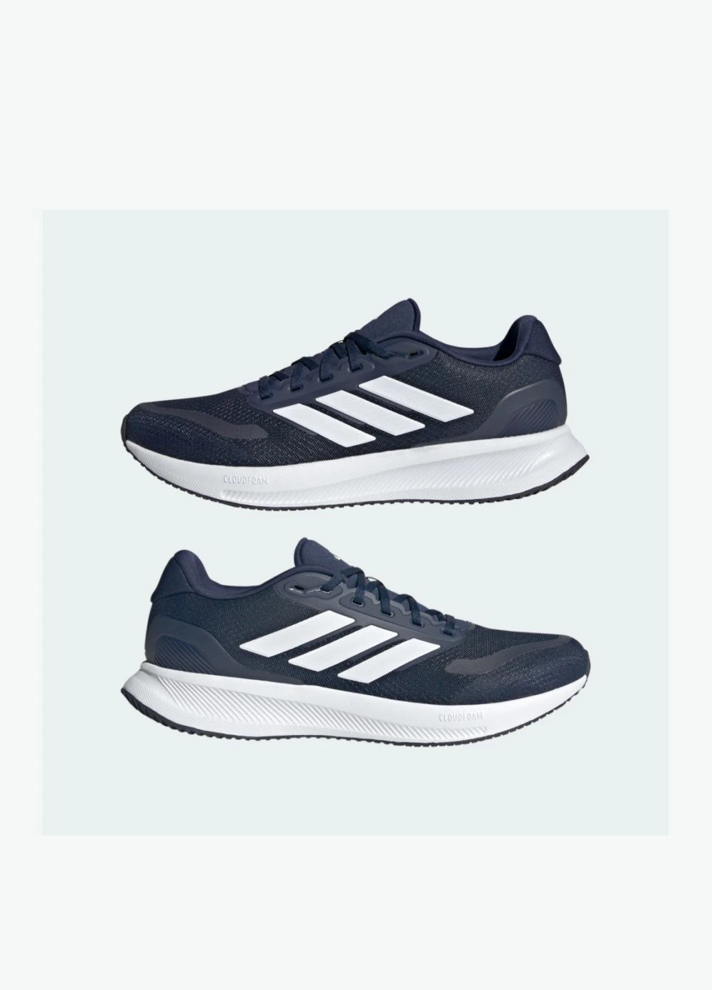 Темно-синие кроссовки для бега runfalcon performance ie8809 adidas