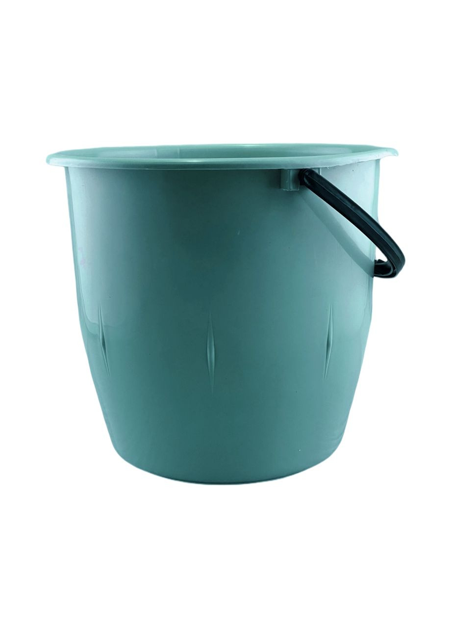 Відро господарське 10л пластикове бірюза ММ2087-08 ММ Пласт ММ-Пласт (315341028)