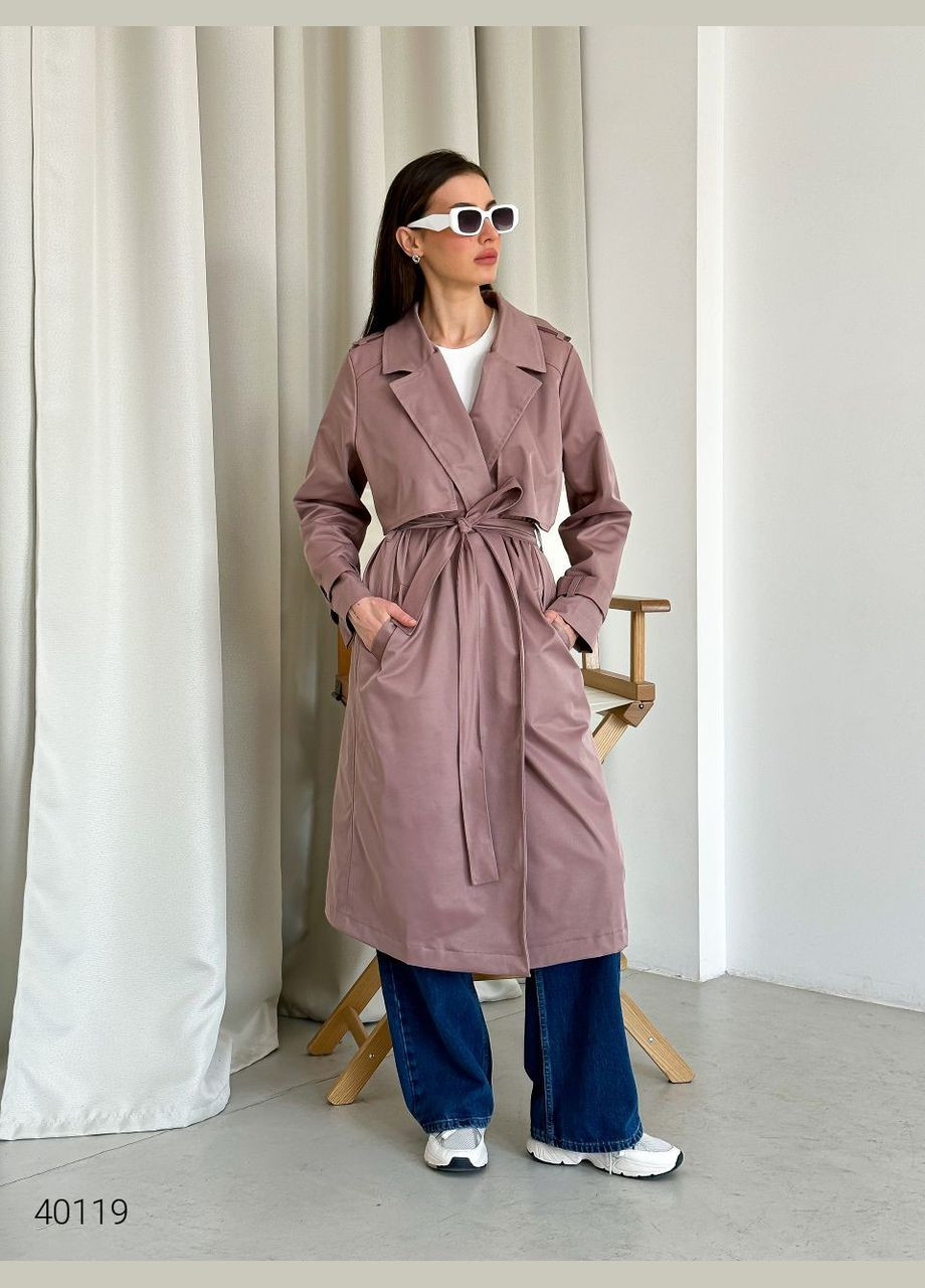 Жіночий тренч Liton тренчкот демісезон (303169193)