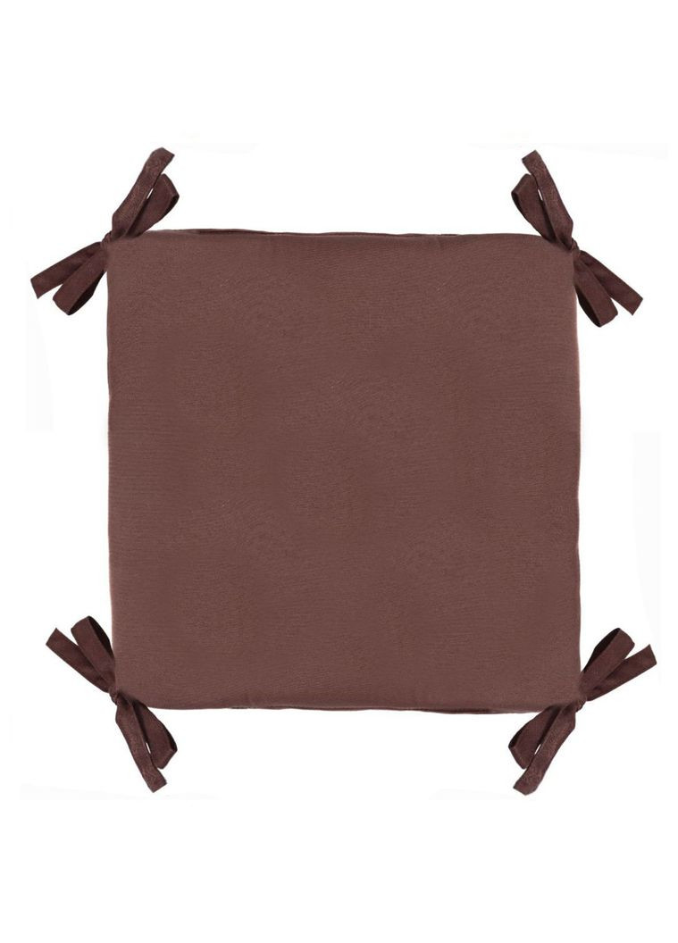 Подушка на стілець і крісло см коричневий No Brand (324831883)