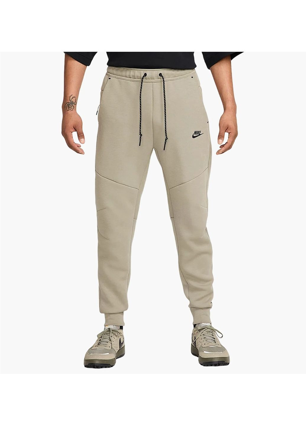 Бежевые демисезонные брюки Nike