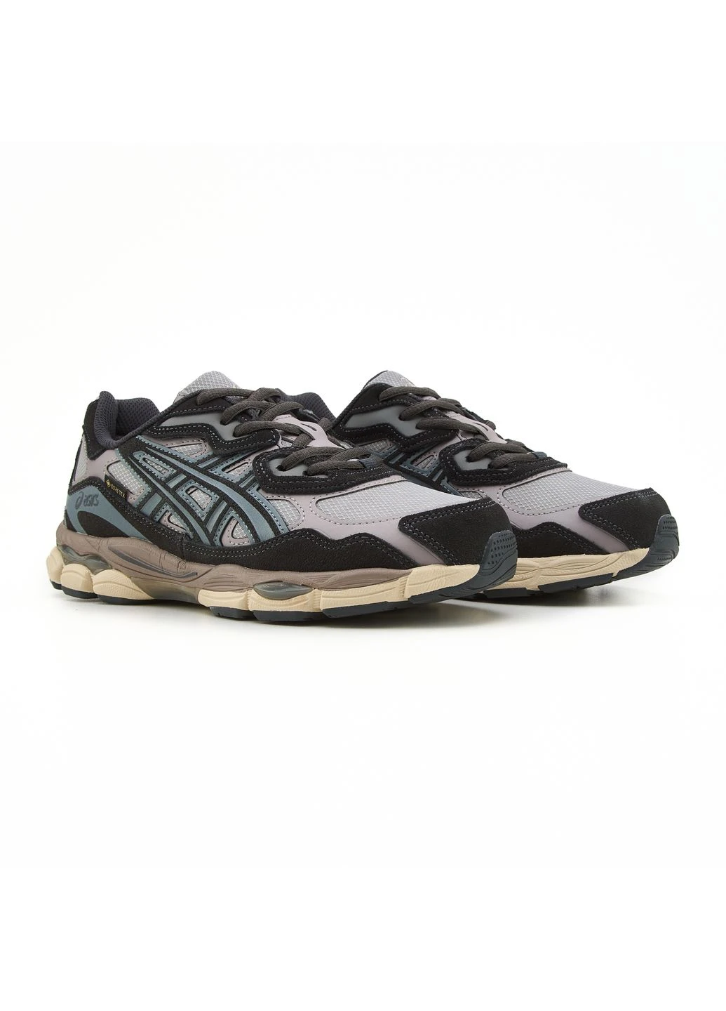 Бежеві літні кросівки asics gel-nyc beige brown gore-tex асікс гель нюк No Brand