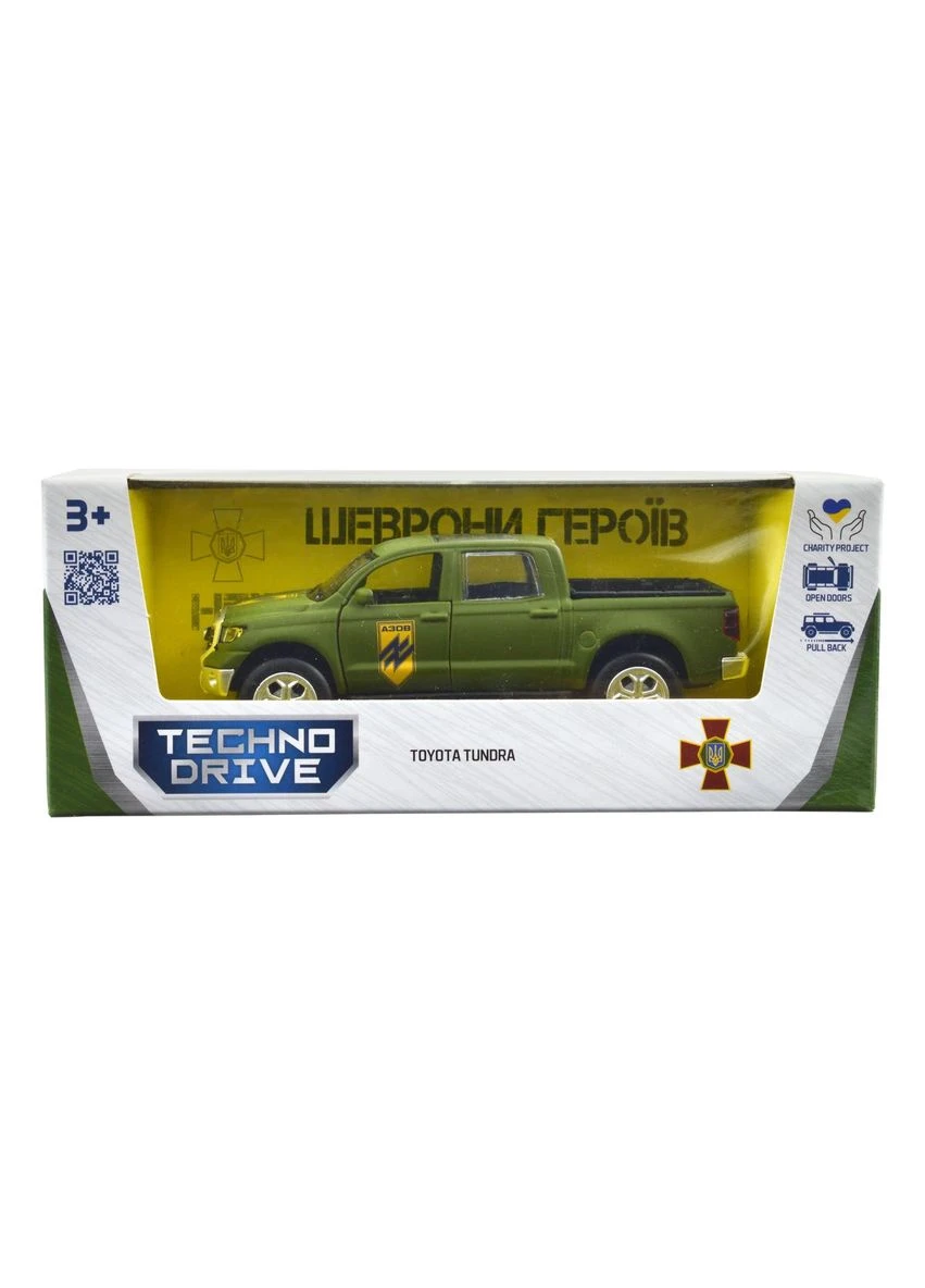Автомодель Шеврони Героїв Toyota Tundra Азов KM6008 TechnoDrive (297137924)