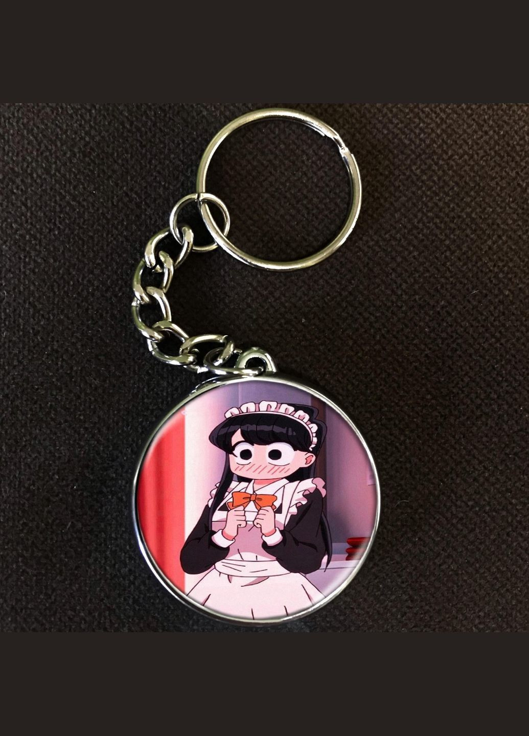 Брелок Аниме У Коми сан проблемы с общением #002 silver No Brand (327220675)