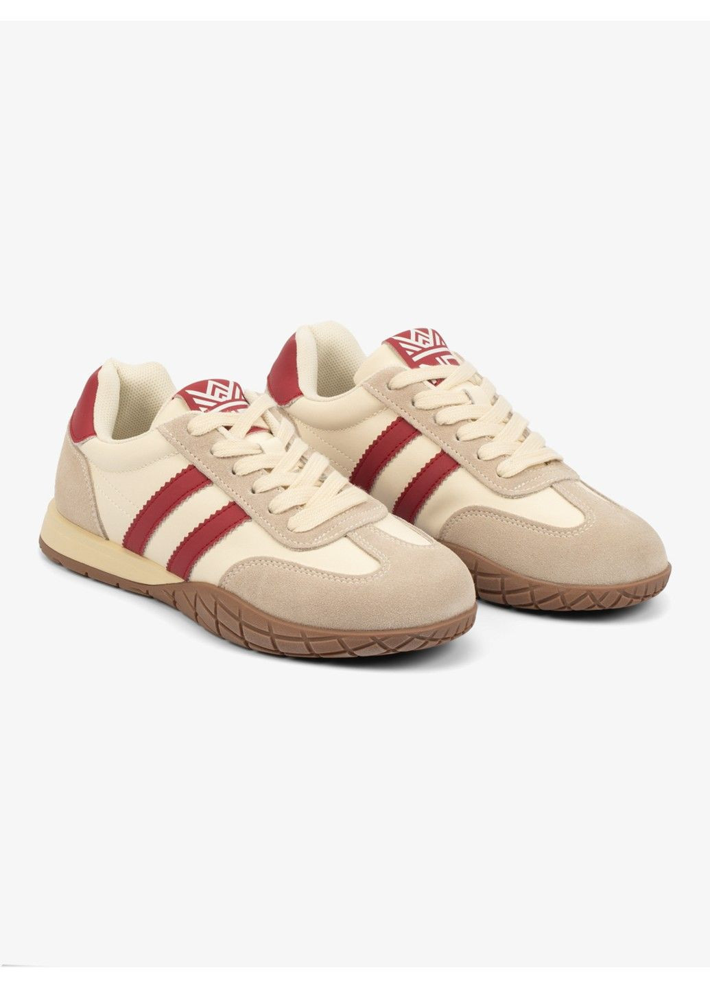 Женские кроссовки 1100619 Podio бежевые демисезоны (302065895)