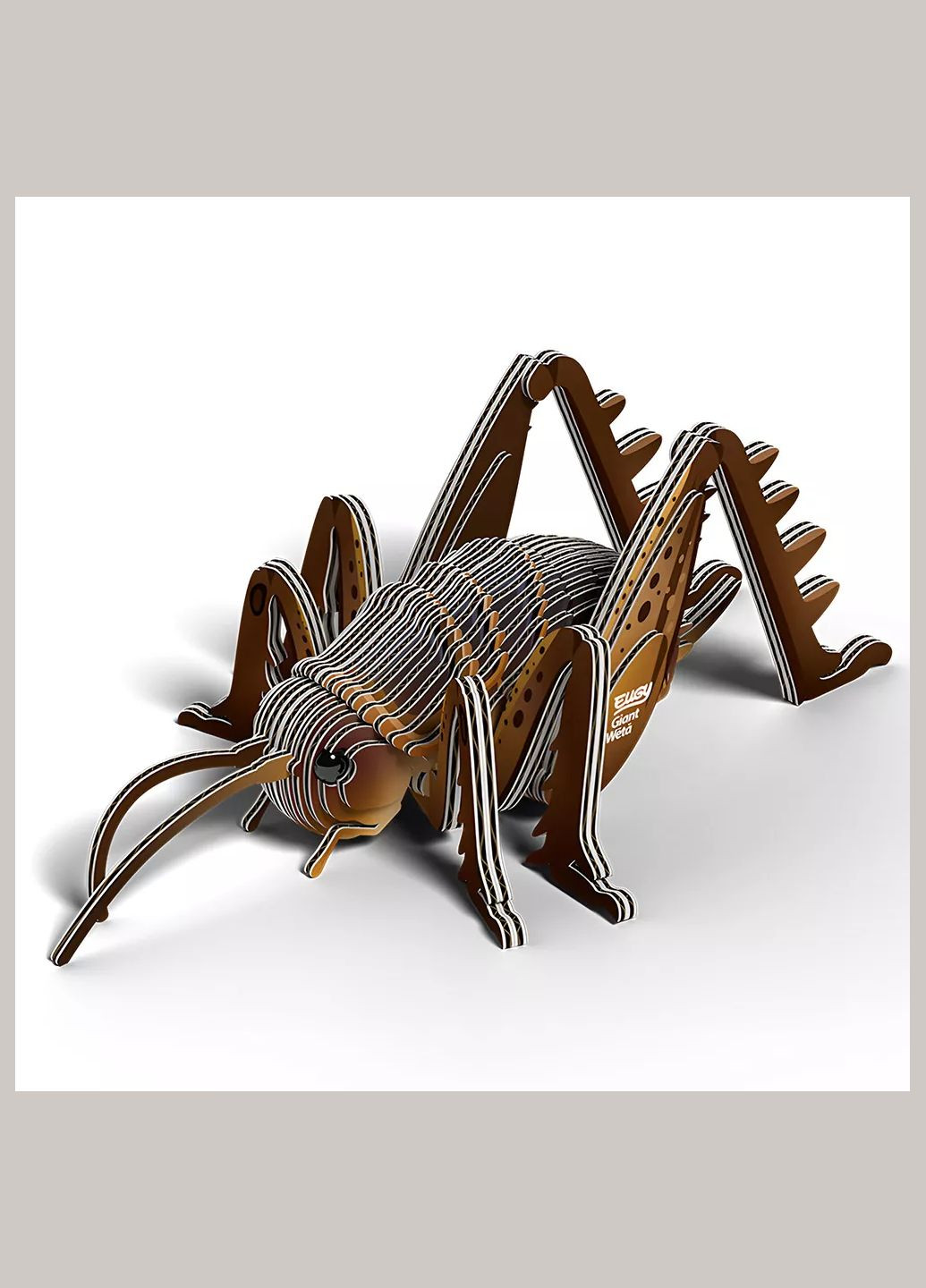 Сборная 3D модель Зоопарк Гигантская Вета (XEG-119) Eugy (333251880)