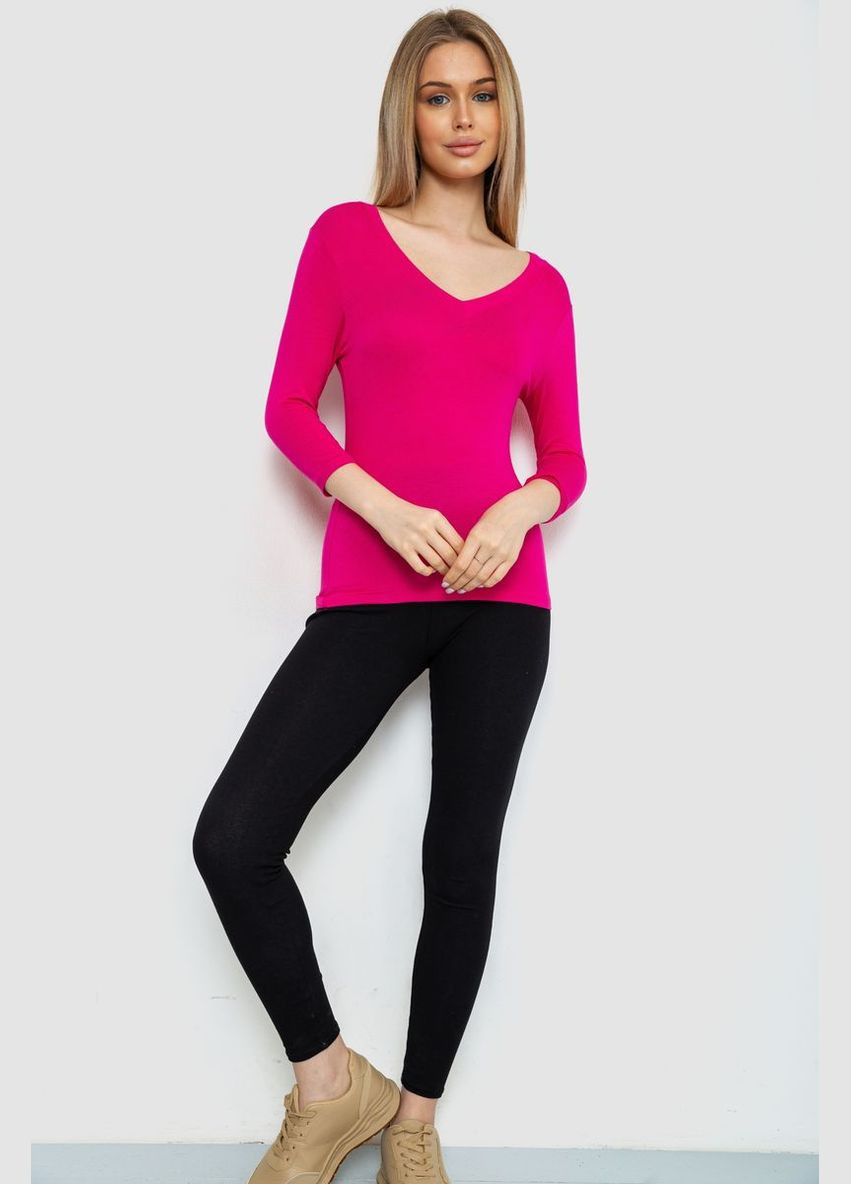 Лонгслив женский укороченный с рукавом 3/4,, 186R509 Ager - (313294768)