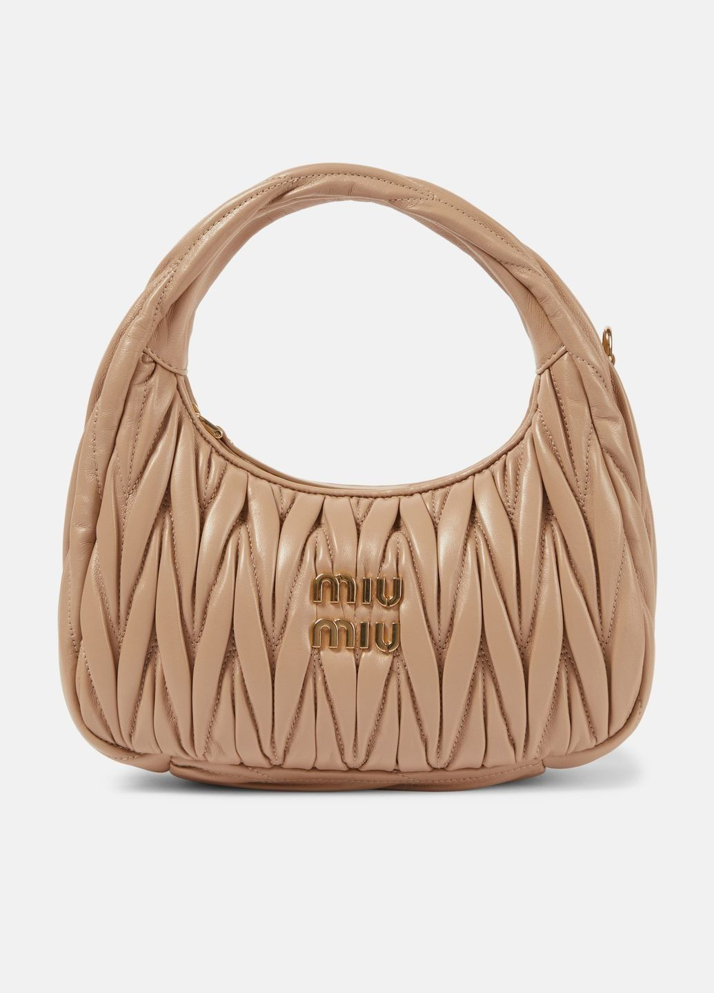 Жіноча сумка Miu miu 2178 бежева No Brand (301634246)