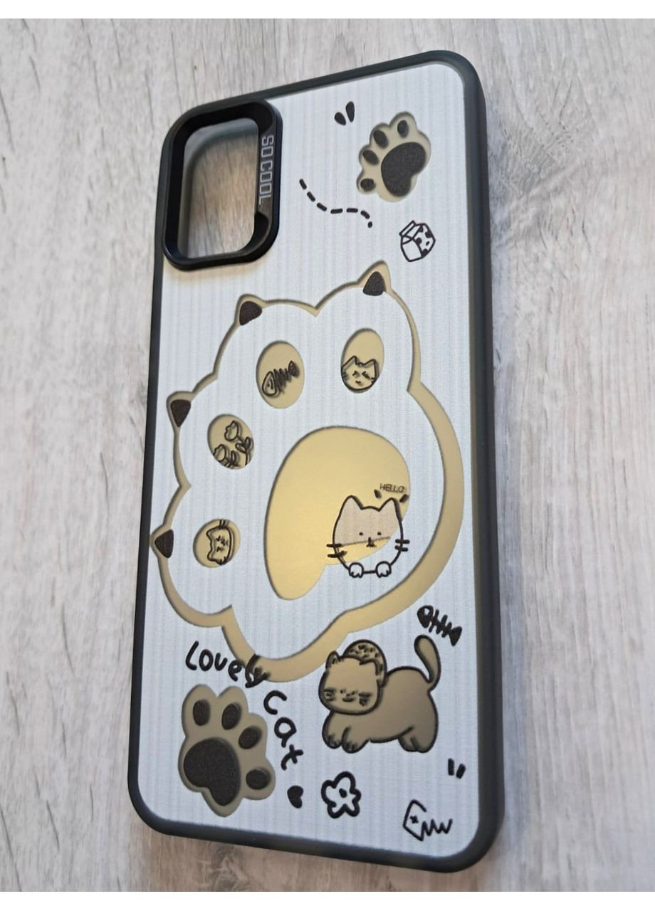 Чохол на A03 core силіконові борти акриловий бампер з котячою лапкою Samsung (360896406)
