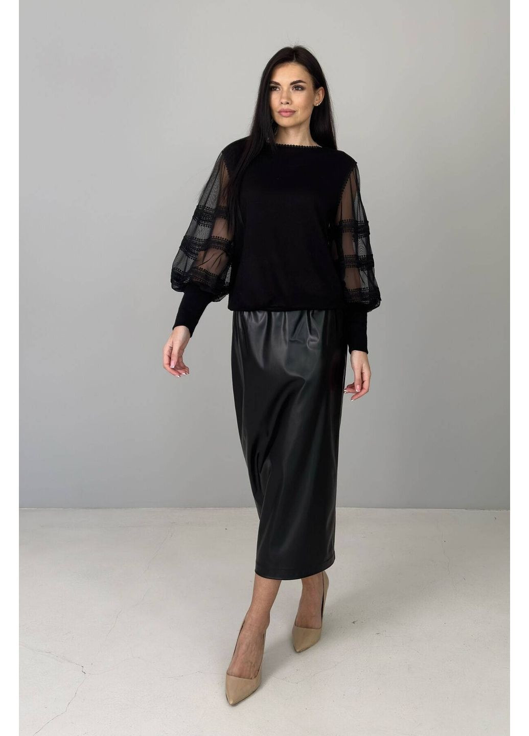 Кофта, цвет Черный Nita (371141414)