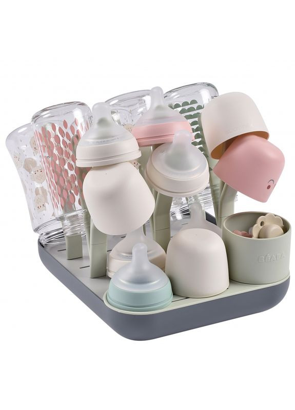 Сушарка для посуду Forest, зелений/сірий () Beaba 911731 (331789189)