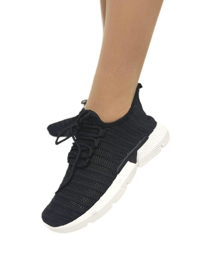Кросівки жіночі BULL тканинні чорні літо (330982615)
