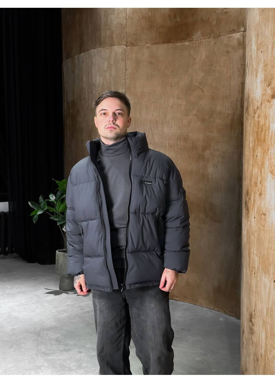Графитовый зимний Пуховик Україна