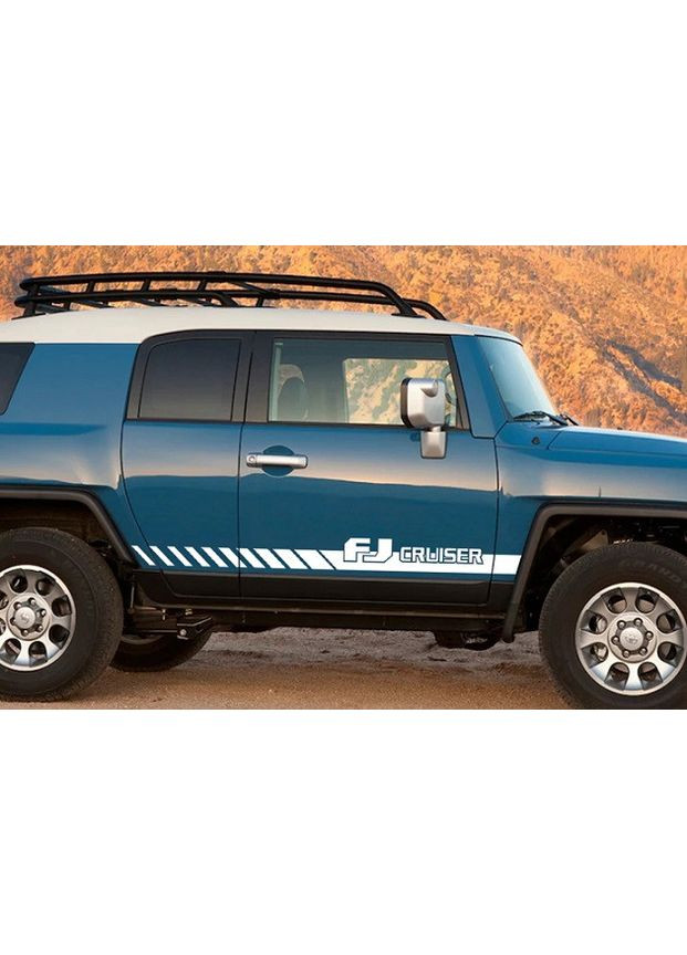 Полосы на двери авто 3D TUNING STUDIO Toyota FJ Cruiser W 1960х150х0.060мм=2штуки No Brand (362500215)