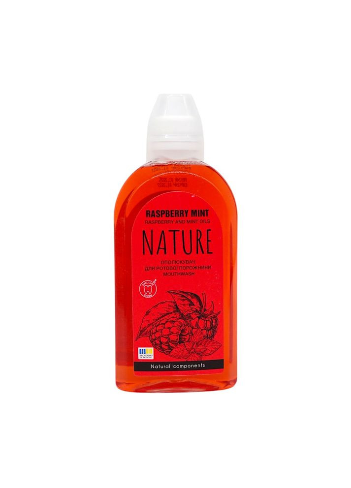 Ополіскувач для ротової порожнини Raspberry Mint 350 мл Nature (329856850)