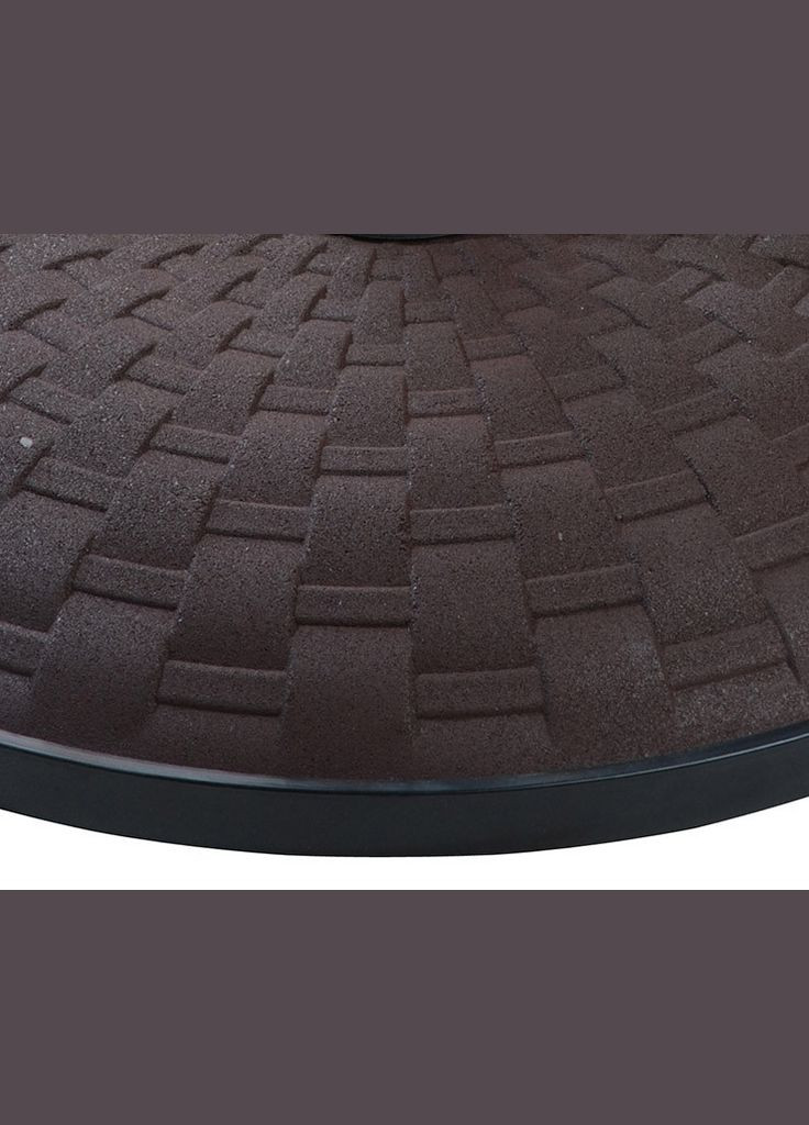 Подставка для зонта TE-Н1-25 бетонная круглая коричневая, 25 кг Time Eco (329407515)