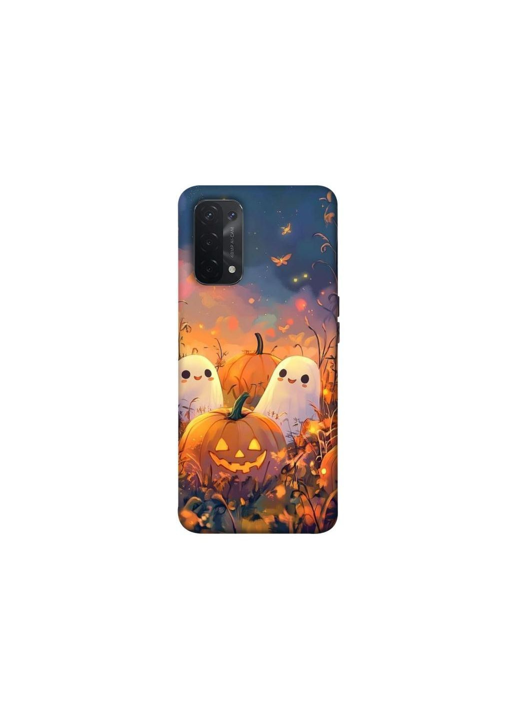 Чехол на Oppo A54 5G / A74 5G Pumpkin Frontalka (364314757)