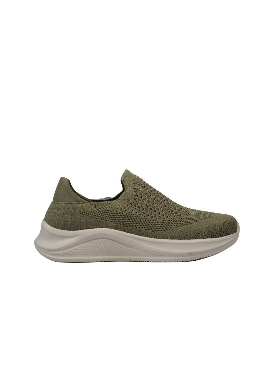 Жіночі мокасини сітка, підошва Memory оливкові (L433091) 37 Eopaia (360964868)
