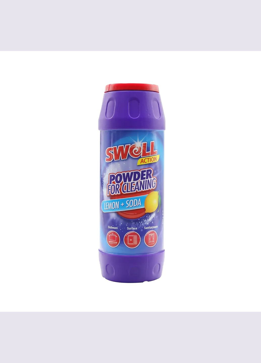 Порошок для чищення Lemon+Soda 500 g Swell (338437640)