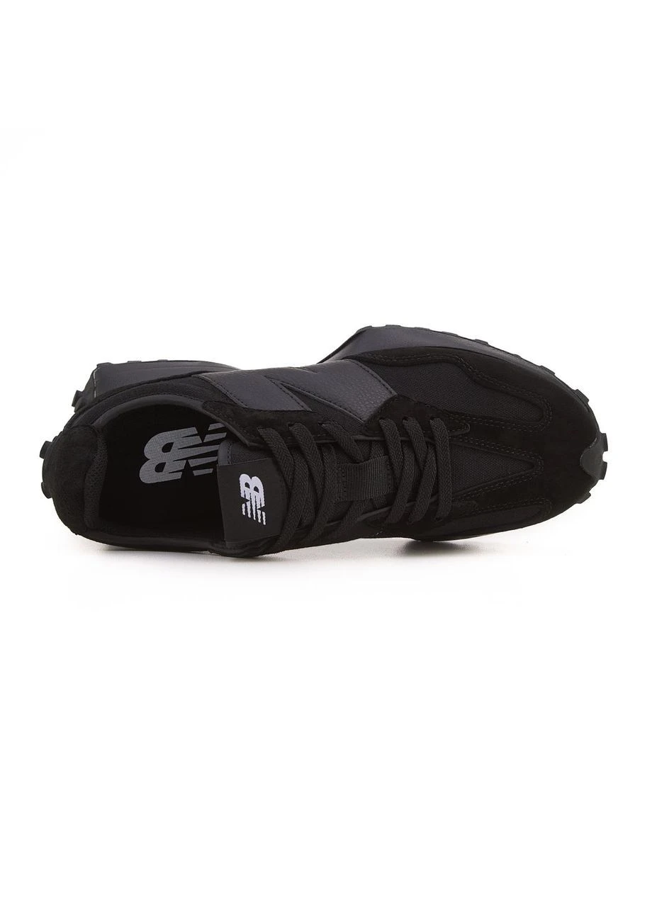 Чорні Осінні кросівки чоловічі New Balance 327 Full Black