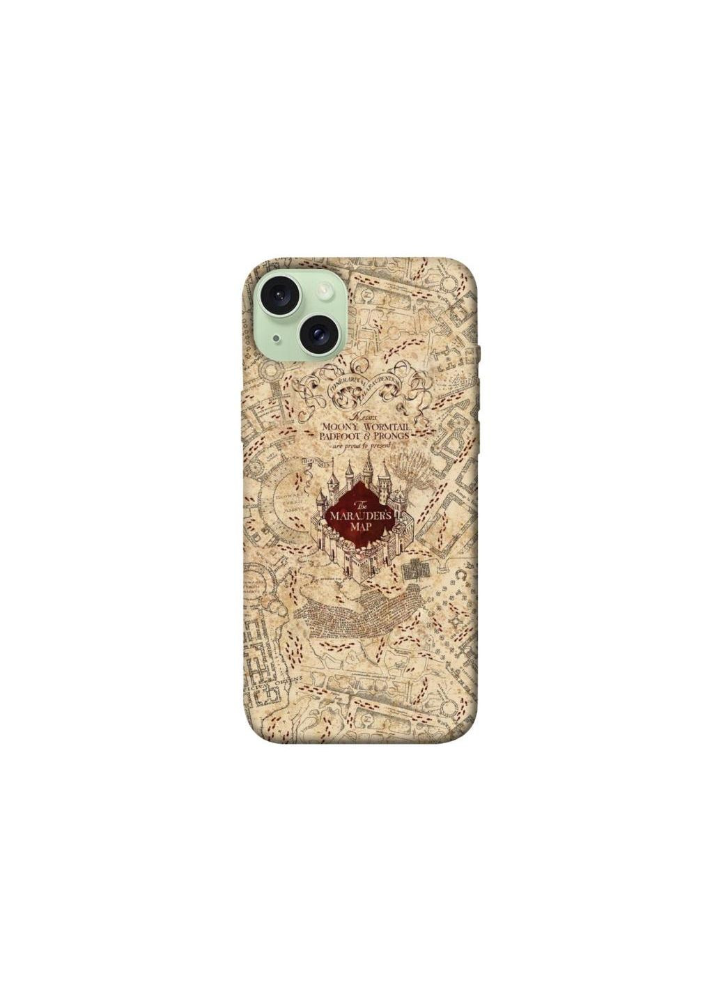 Чехол на Apple iPhone 15 Plus (6.7") Harry Potter Marauder's Map Frontalka (361979406)