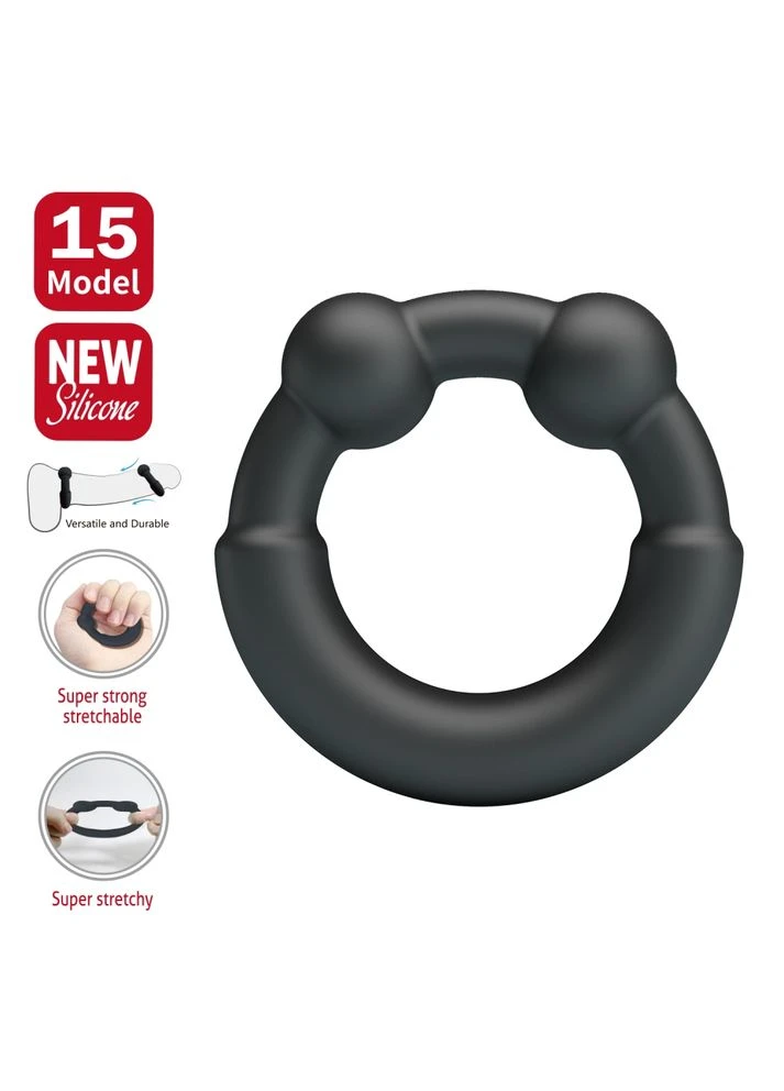 Эрекционное кольцо Super Soft Siliconу Cock Ring Meco Crazy Bull (402331277)