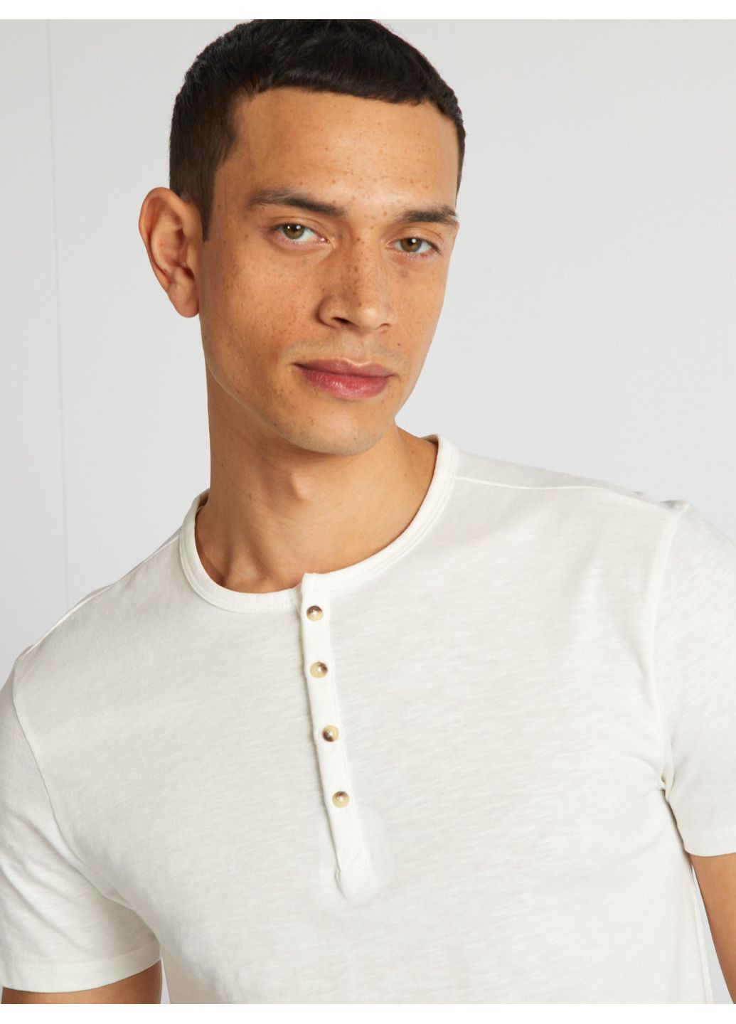 Молочна футболка,молочний, Kiabi