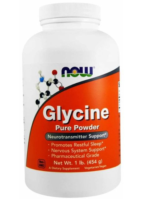 Глицин Glycine 454 грамм Now Foods (357340602)