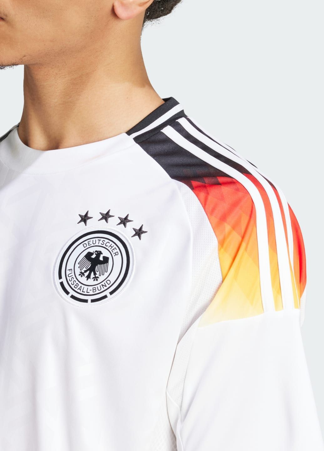 Домашня джерсі Germany 24 adidas логотип білий спортивні