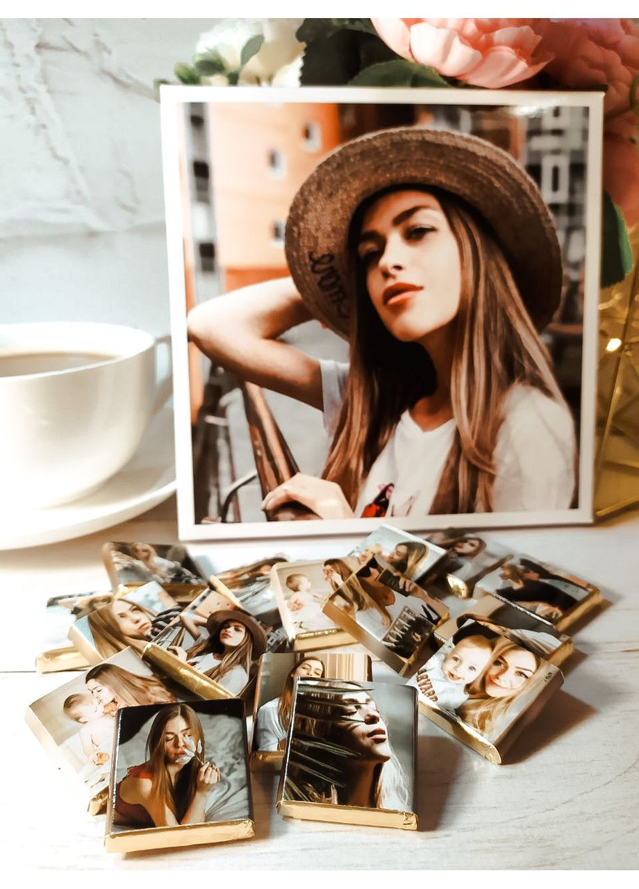 Шоколадный набор с фото 16 шоколадок Shokolife (372055100)