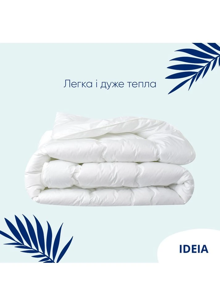 Одеяло летнее 140×210 Super Soft Premium аналог лебяжьего пуха мягкое антиаллергенное (8-11878) IDEIA (394556453)