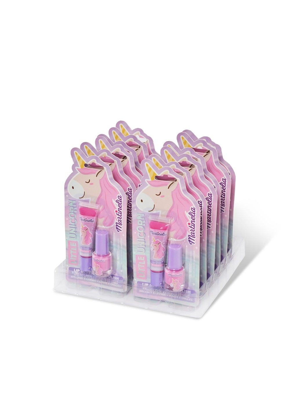 Детская косметика Набор бальзам и лак для ногтей Маленький единорог, 11932 Martinelia (324110170)