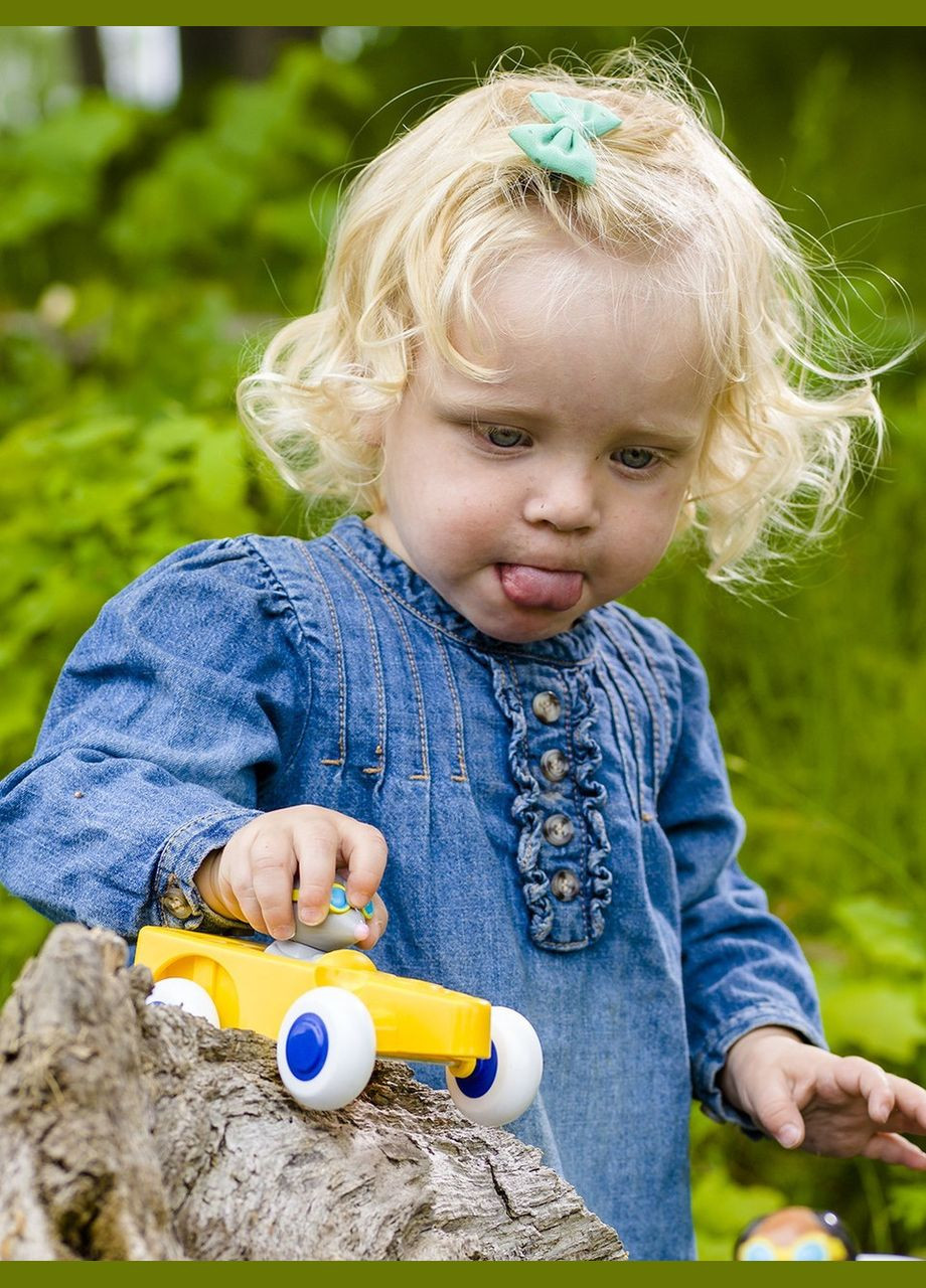 Машинка VIKINGTOYS у вигляді сиру з мишой 14 см 1362 Viking Toys (308389666)