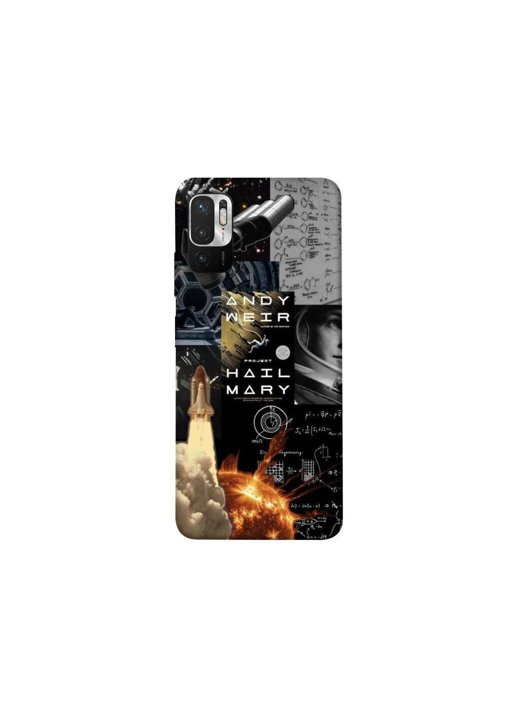 Чехол на Xiaomi Redmi Note 10 5G Project Hail Mary ver.4 Frontalka (386172486)