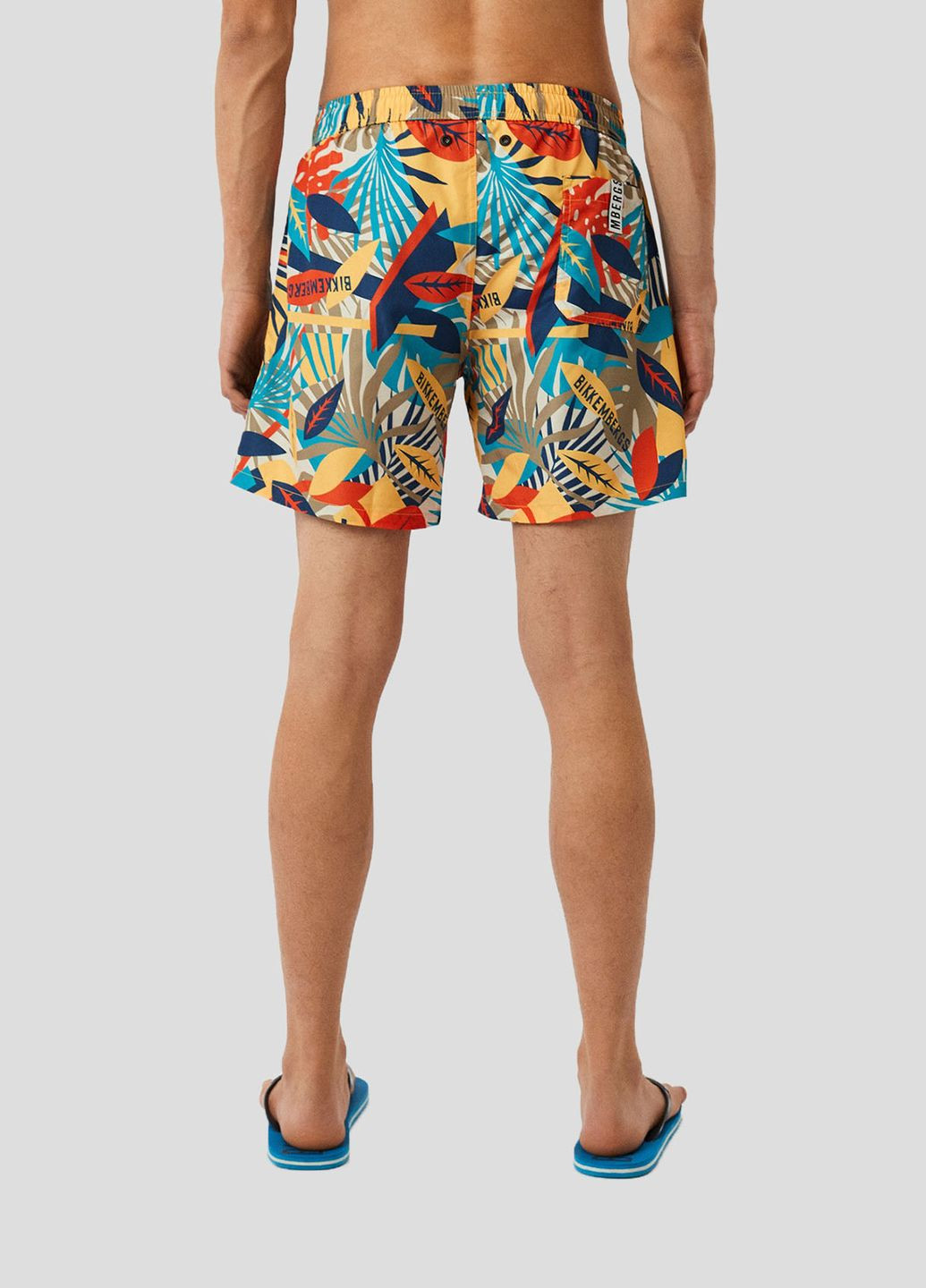 Пляжные шорты с ярким принтом Dirk Bikkembergs (292012564)